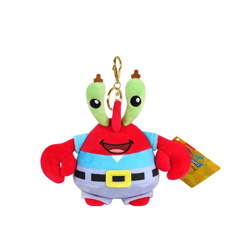 Anime SpongeBob SquarePants Plush Toy Pendant Keychain - Image 8
