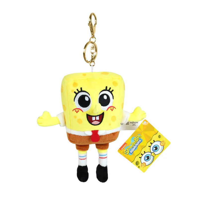 Anime SpongeBob SquarePants Plush Toy Pendant Keychain - Image 6