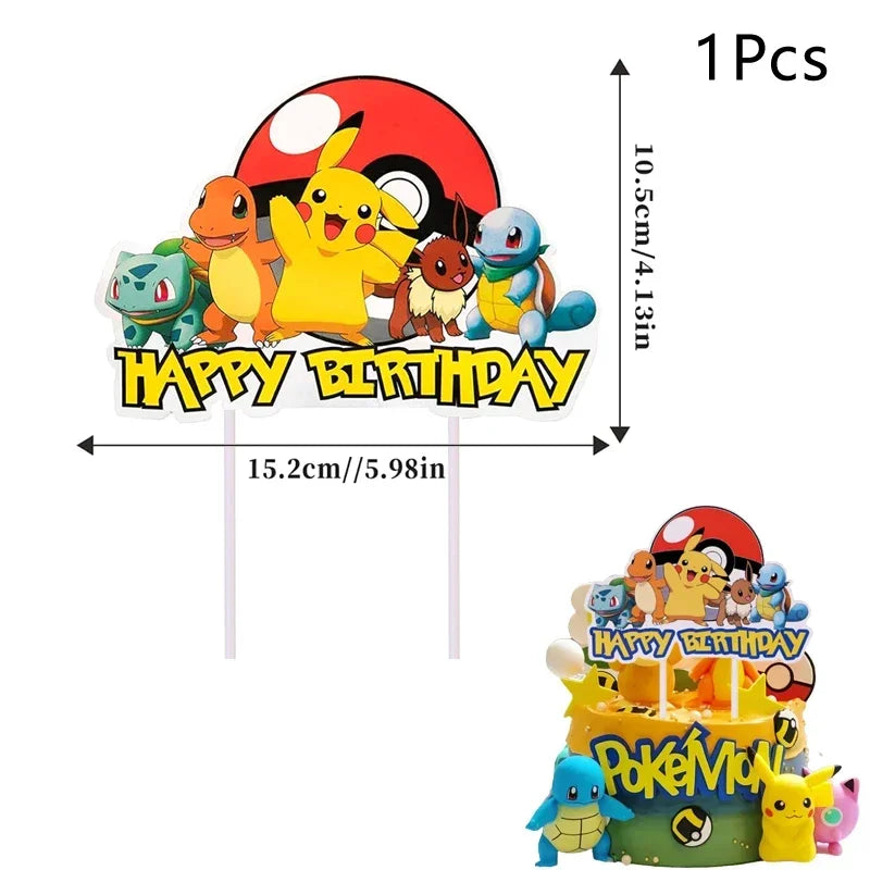 Pokémon Cake Topper Anime Figure - Image 8