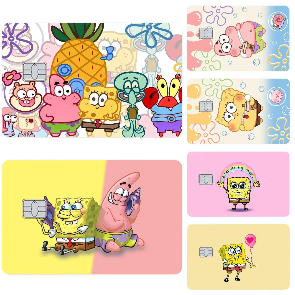 SpongeBob’s Face Stickers