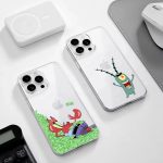 Cartoon Cute S-Spongebobs Transparent Phone Case