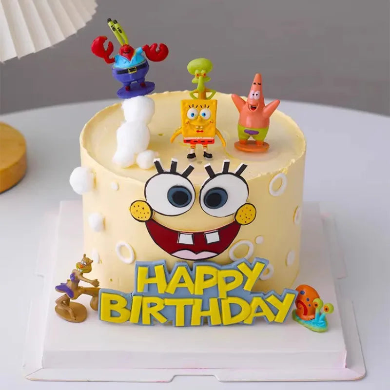 SpongeBob Patrick Star Cake Decoration - Image 3