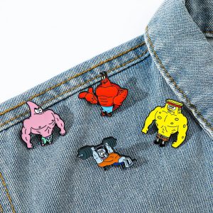 Cute Cartoon Enamel Pin