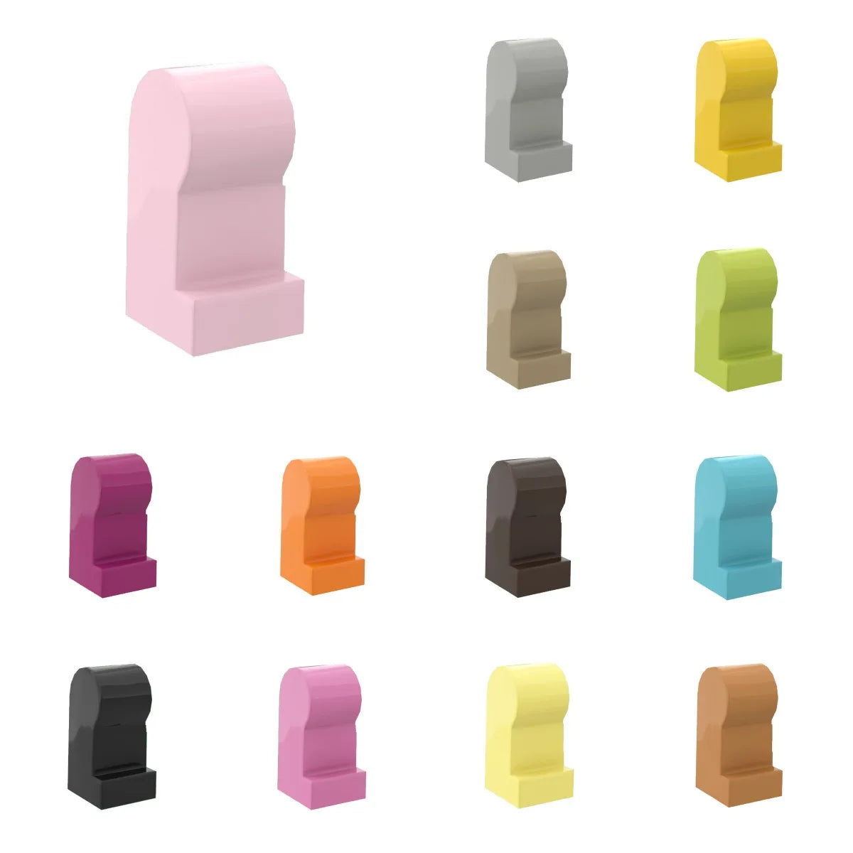 10pcs DIY MOC Building Block Parts - Image 51