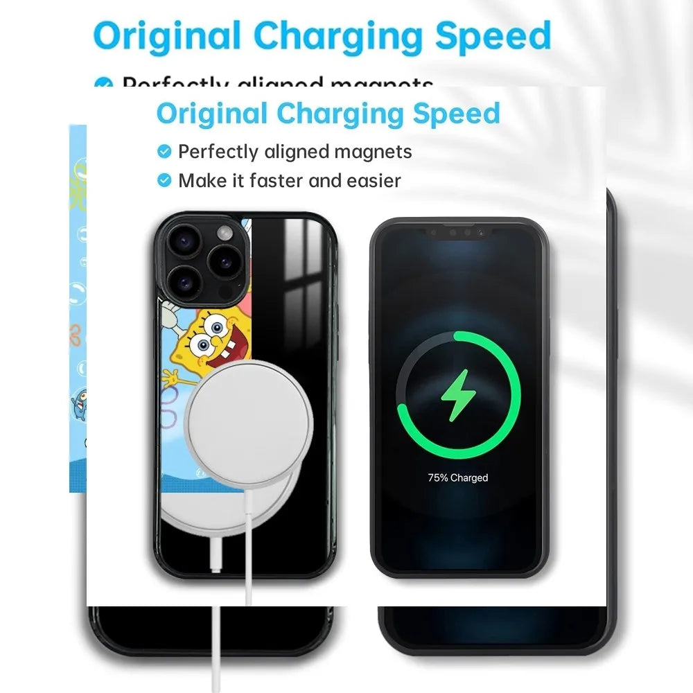 artoon S-SpongeBob Magnetic Phone Case - Image 3