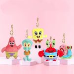 Patrick Star Plush Toys Keychain