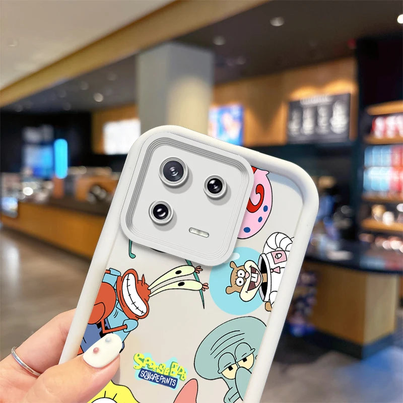 Fashion S-SpongeBobs Cartoon Soft Phone Case - Image 3