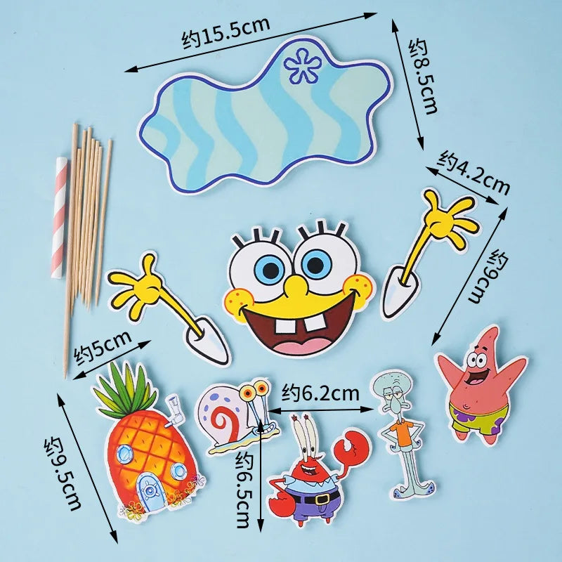 SpongeBob & Patrick Star Cake Decorations - Image 7