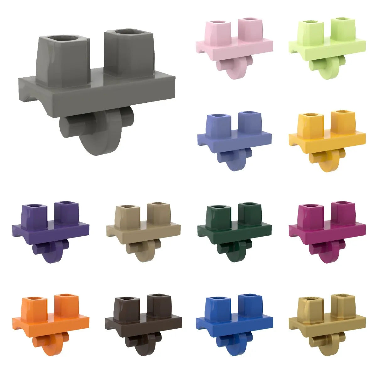 10pcs DIY MOC Building Block Parts - Image 61