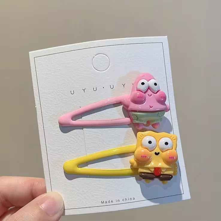 SpongeBob & Patrick Star Hairpin & Hair Rope Set - Image 12