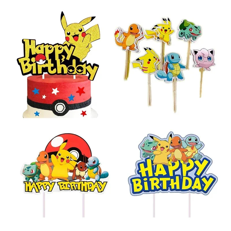 Pokémon Cake Topper Anime Figure