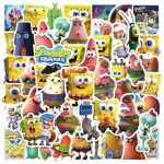 50PCS SpongeBob & Patrick Star Sticker Set
