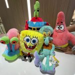 Genuine Anime SpongeBob SquarePants Plush Toy Set