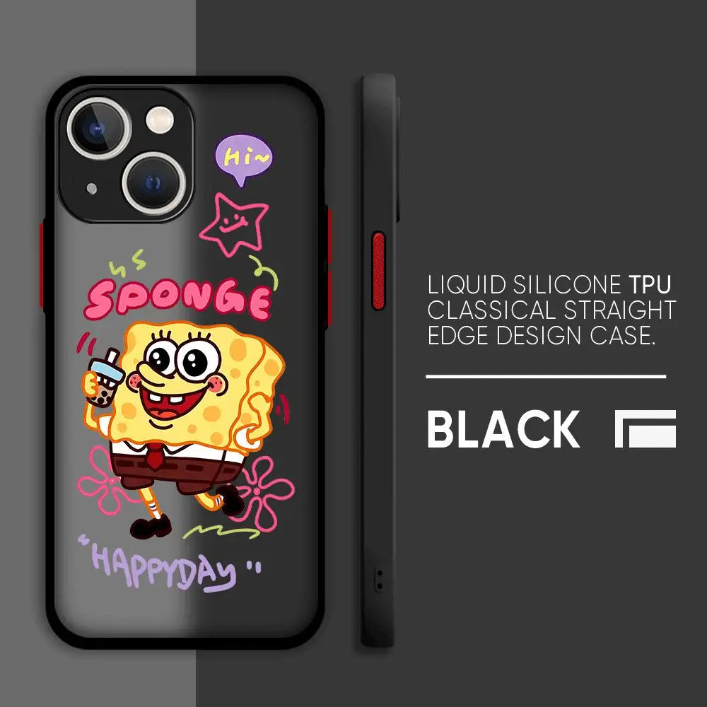 S-SpongeBob P-Patrick Star Armor Phone Case - Image 8