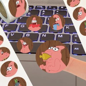 500PCS Cartoon Animation SpongeBob