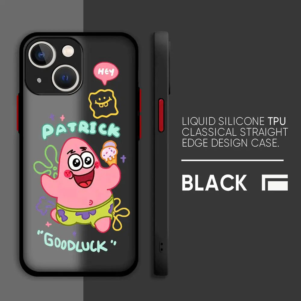 S-SpongeBob P-Patrick Star Armor Phone Case - Image 12