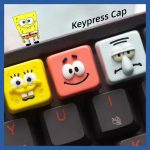 3D SpongeBob & Patrick Squidward Keycaps