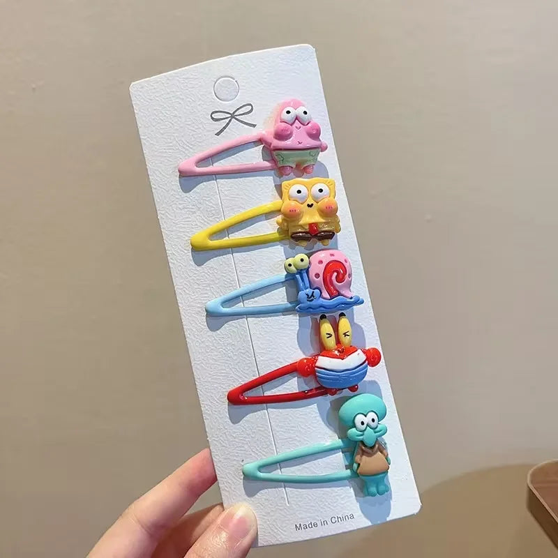 SpongeBob & Patrick Star Hairpin & Hair Rope Set - Image 10
