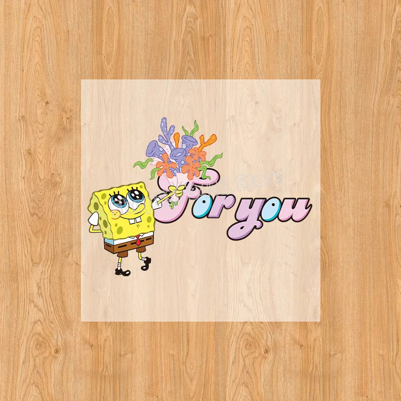 SpongeBob SquarePants Heat Transfer Stickers - Image 7