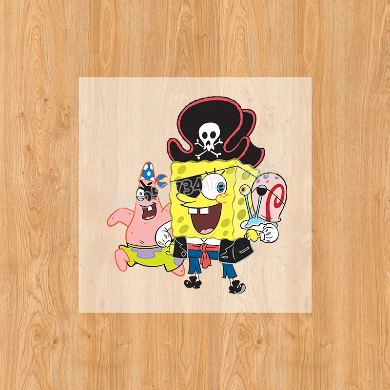 SpongeBob SquarePants Heat Transfer Stickers - Image 13