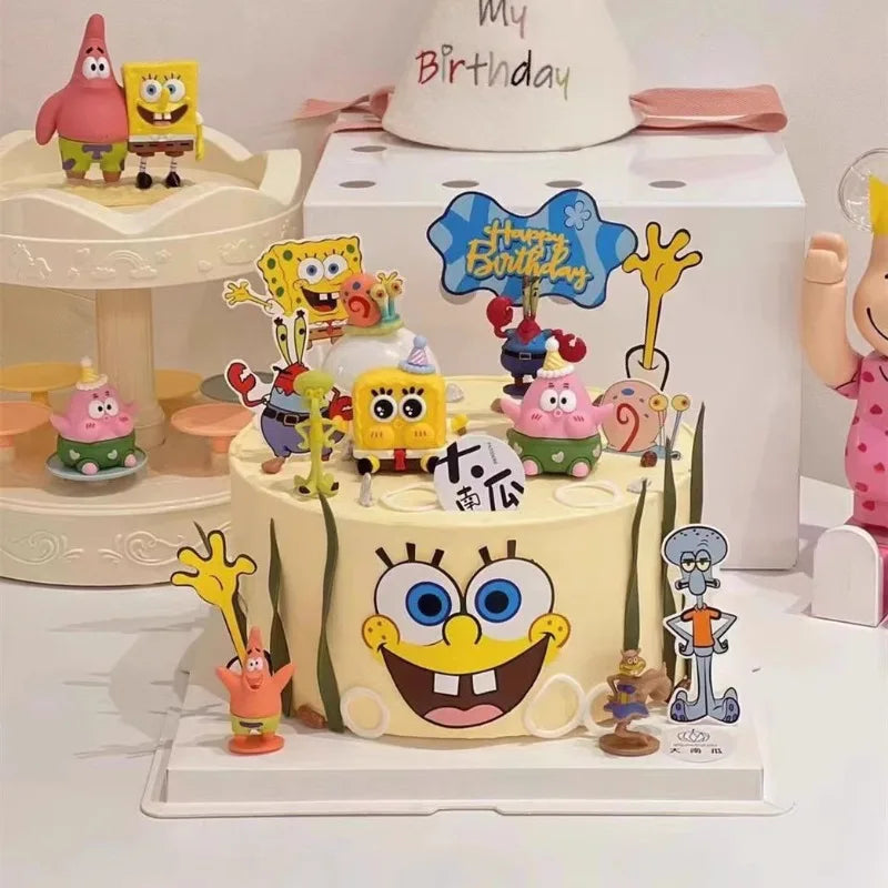 SpongeBob Patrick Star Cake Decoration - Image 2