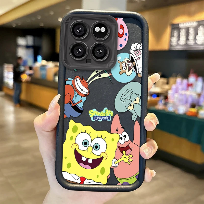 Fashion S-SpongeBobs Cartoon Soft Phone Case - Image 11