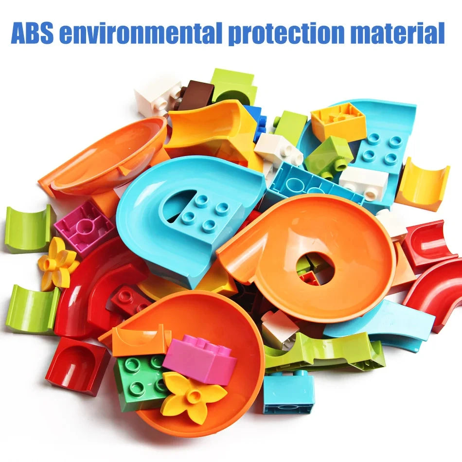 77β308PCS Sliding Rail Marble Run - Image 5