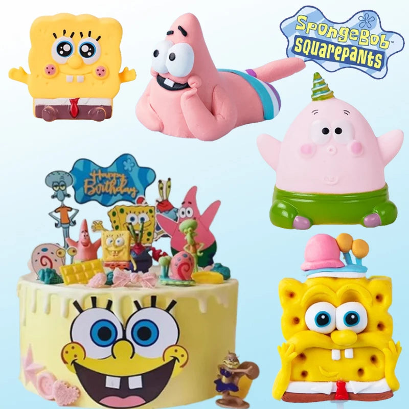 SpongeBob Patrick Star Cake Decoration